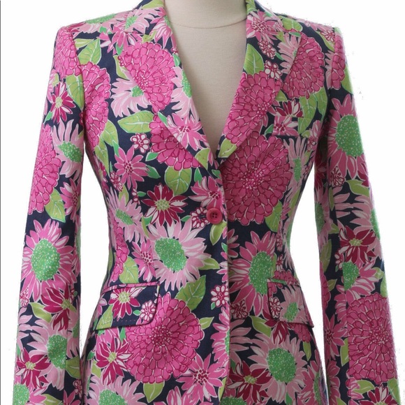 Lilly Pulitzer Jackets & Blazers - Lilly Pulitzer Women's Blazer Jacket Size 4